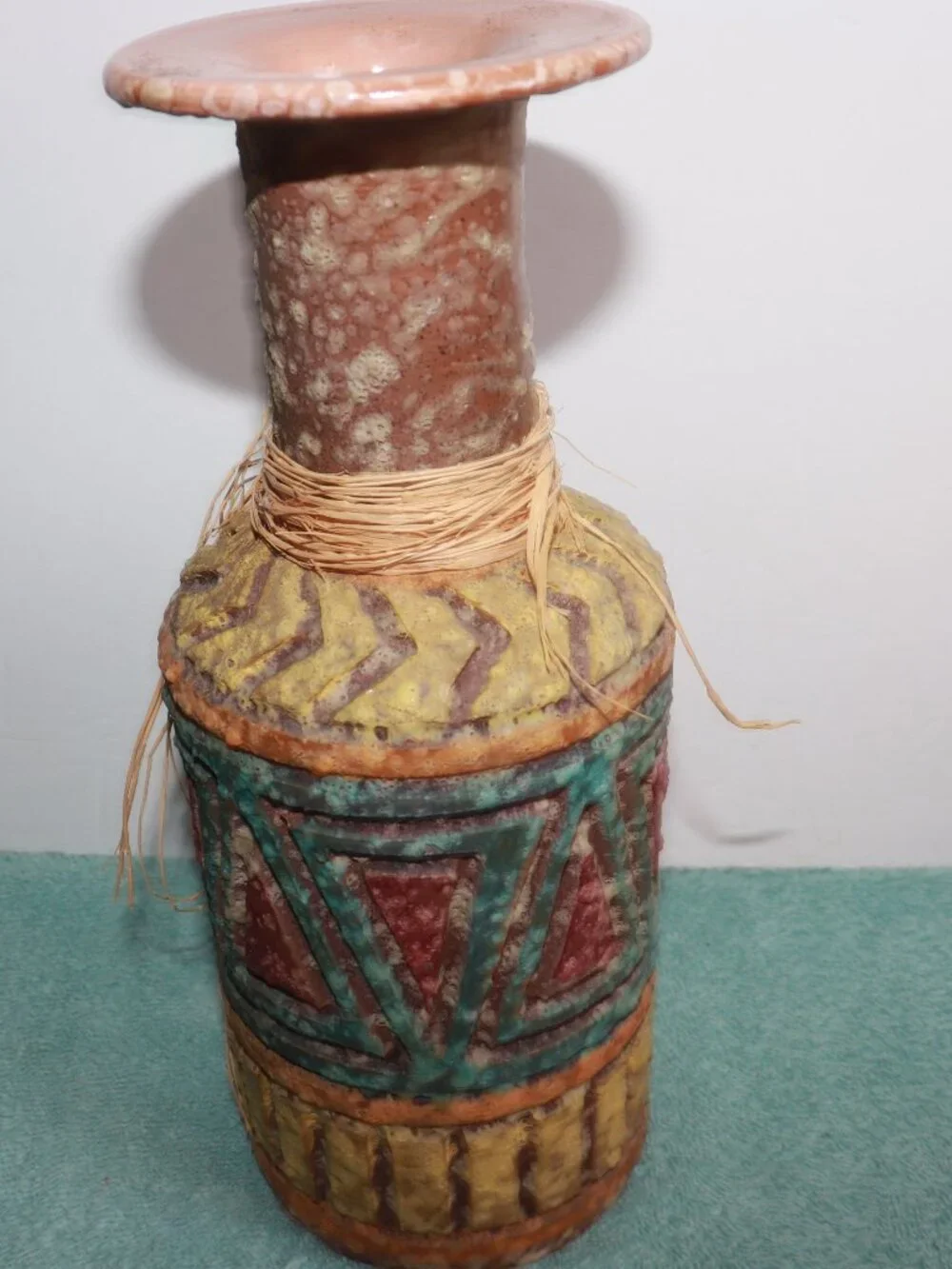 Vintage Aldo Londi Bitossi  Like Vase - mid century - Italian pottery